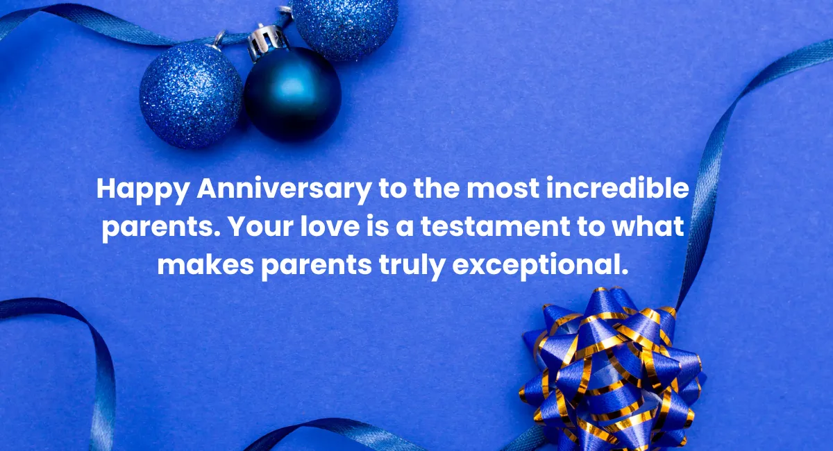 Parents Anniversary Quotes wishes
